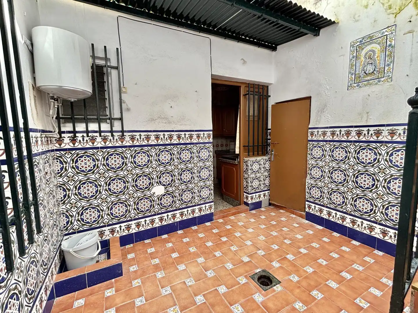 Casa adosada en venda a Calle Góngora, 3, Palma del Río Cuina de Casa adosada en venda en Palma del Río amb Aire condicionat i Terrassa