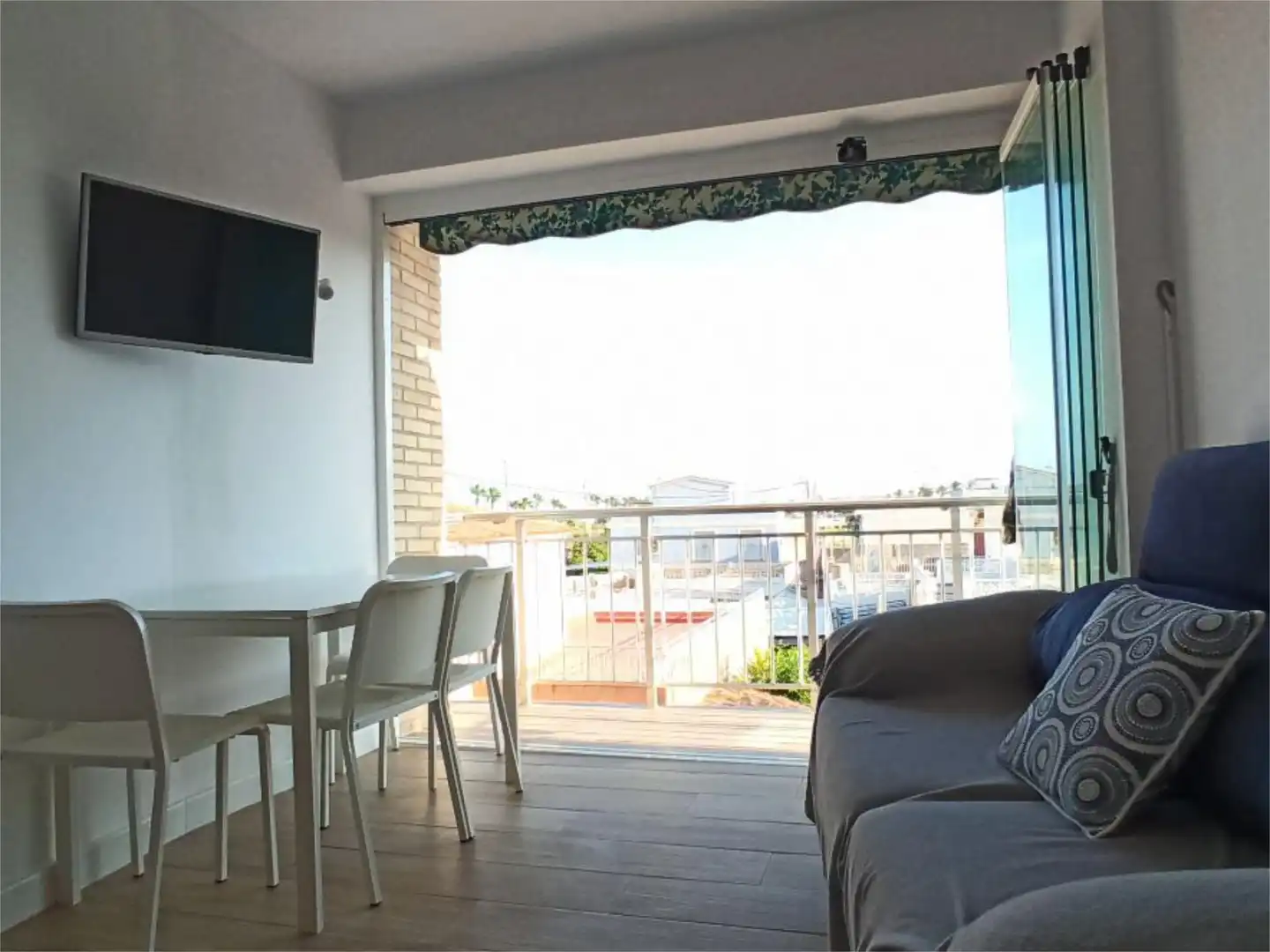 Piso de alquiler en Calle de las Olas, 10, Torre de la Horadada Terraza de Piso de alquiler en Pilar de la Horadada con Aire acondicionado, Amueblado y Balcón