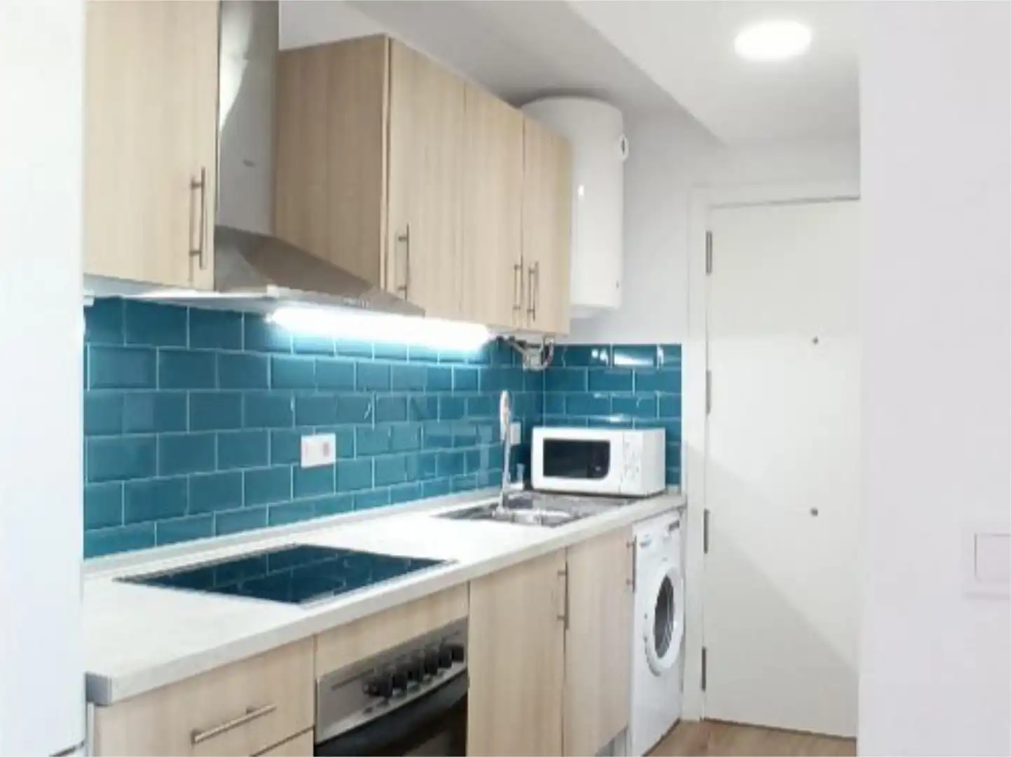 Piso de alquiler en Calle de las Olas, 10, Torre de la Horadada Cocina de Piso de alquiler en Pilar de la Horadada con Aire acondicionado, Amueblado y Balcón