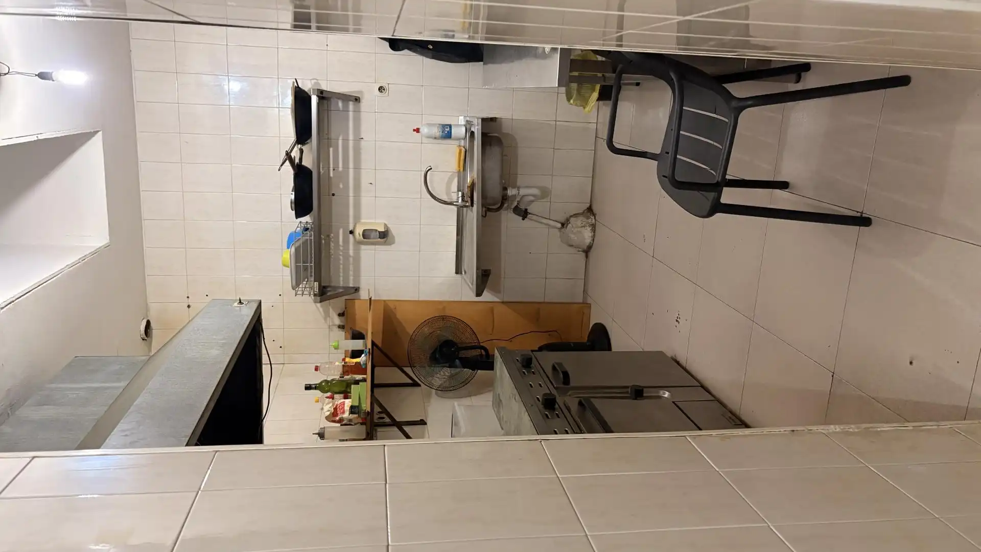 Cocina de Local en traspaso en  Lleida Capital con Aire acondicionado