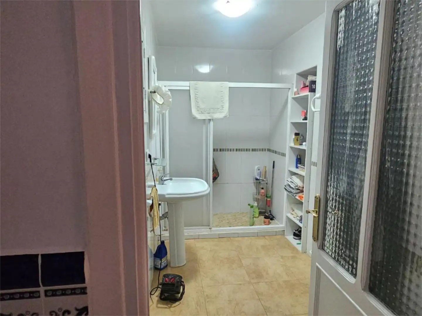 Badezimmer von Wohnung zum Verkauf in Purchena mit Klimaanlage, Terrasse und Balkon