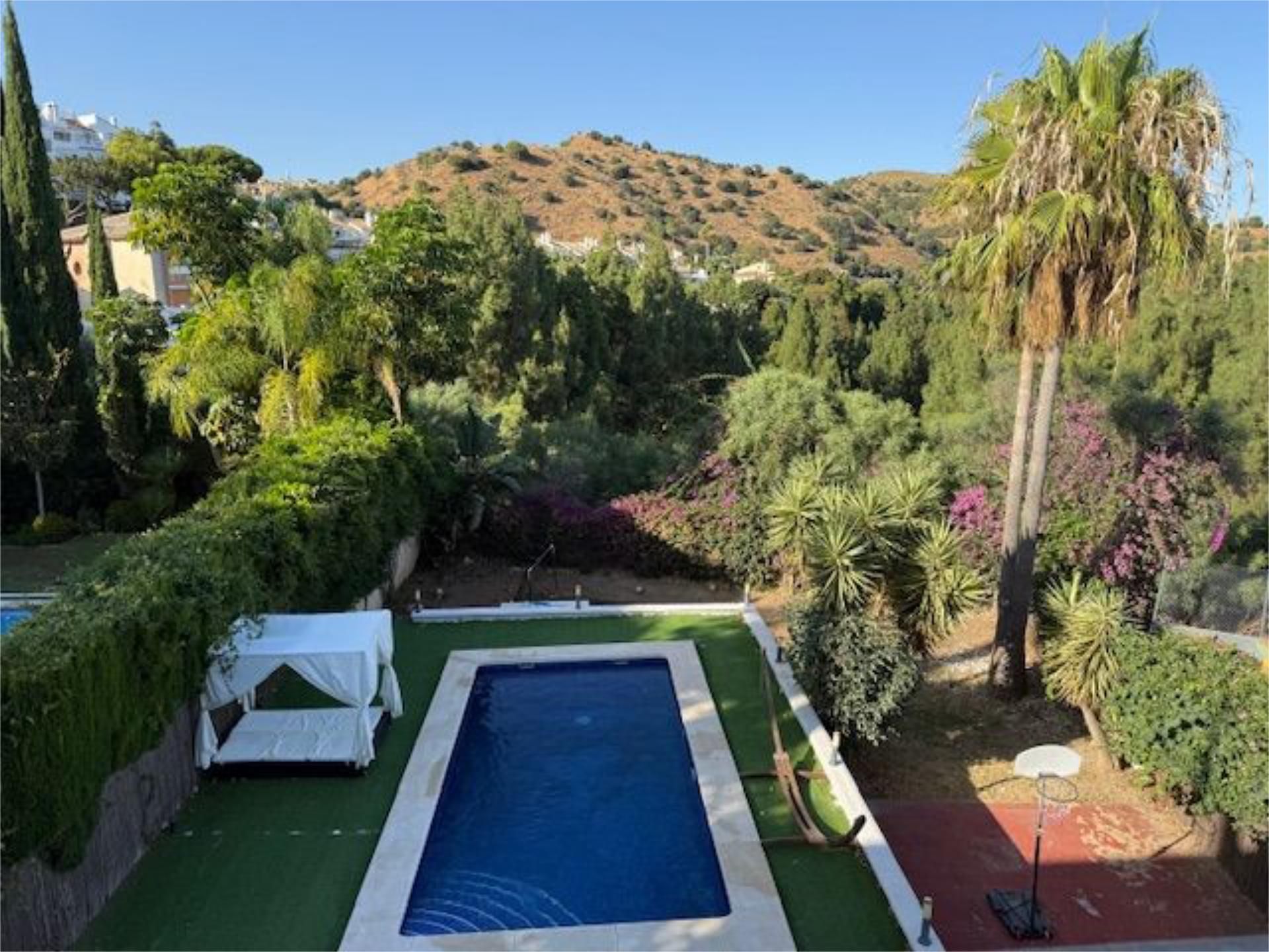 Jardín de Casa o chalet en venta en Mijas con Aire acondicionado, Terraza y Piscina