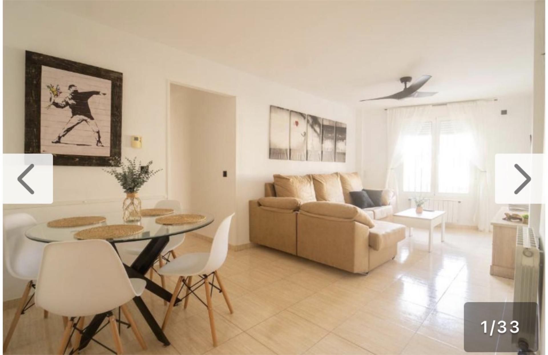 Wohnung zur Miete in Camino de Churriana, 20, Poniente Wohnzimmer von Wohnung zur Miete in Armilla mit Heizung und Möbliert