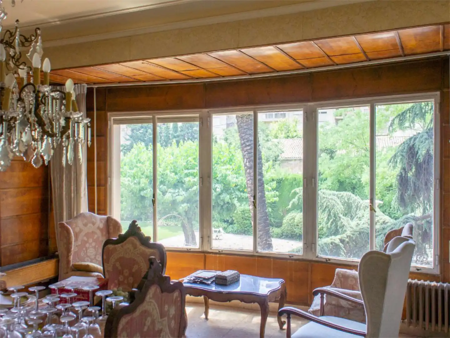 Wohnung zum Verkauf in Carrer els Alçamora, 7, Santa Rosa Wohnzimmer von Wohnung zum Verkauf in Alcoy / Alcoi mit Klimaanlage, Heizung und Privatgarten