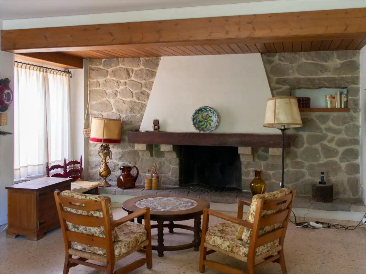 Wohnung zum Verkauf in Carrer els Alçamora, 7, Santa Rosa Wohnzimmer von Wohnung zum Verkauf in Alcoy / Alcoi mit Klimaanlage, Heizung und Privatgarten