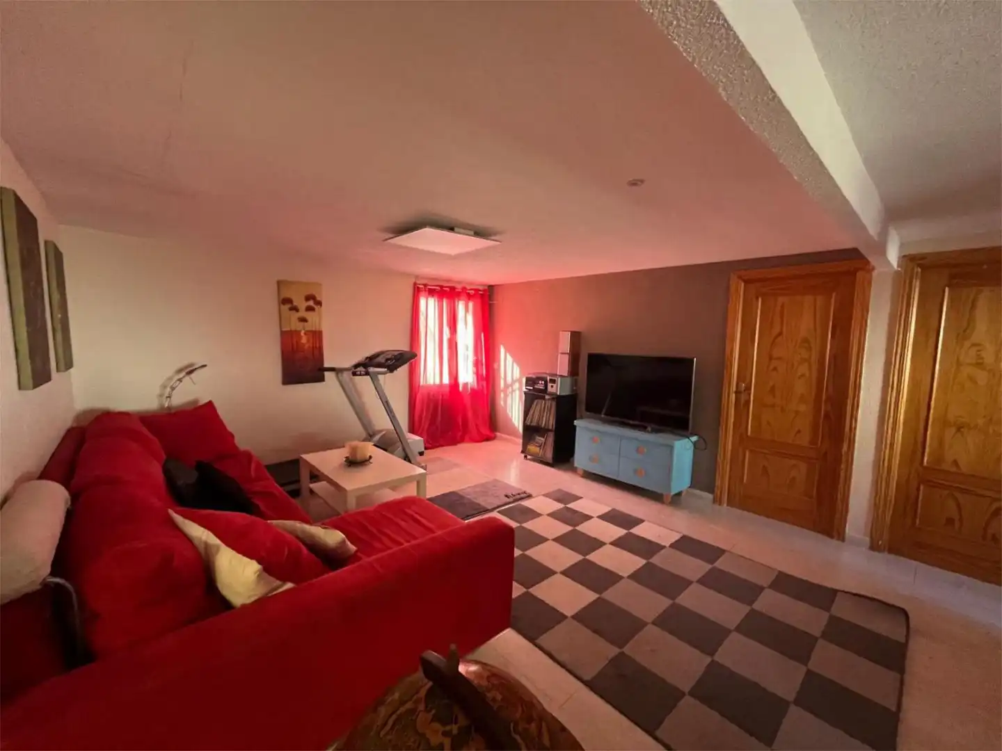 Sala de estar de Casa o chalet en venta en Pelayos de la Presa con Terraza y Piscina
