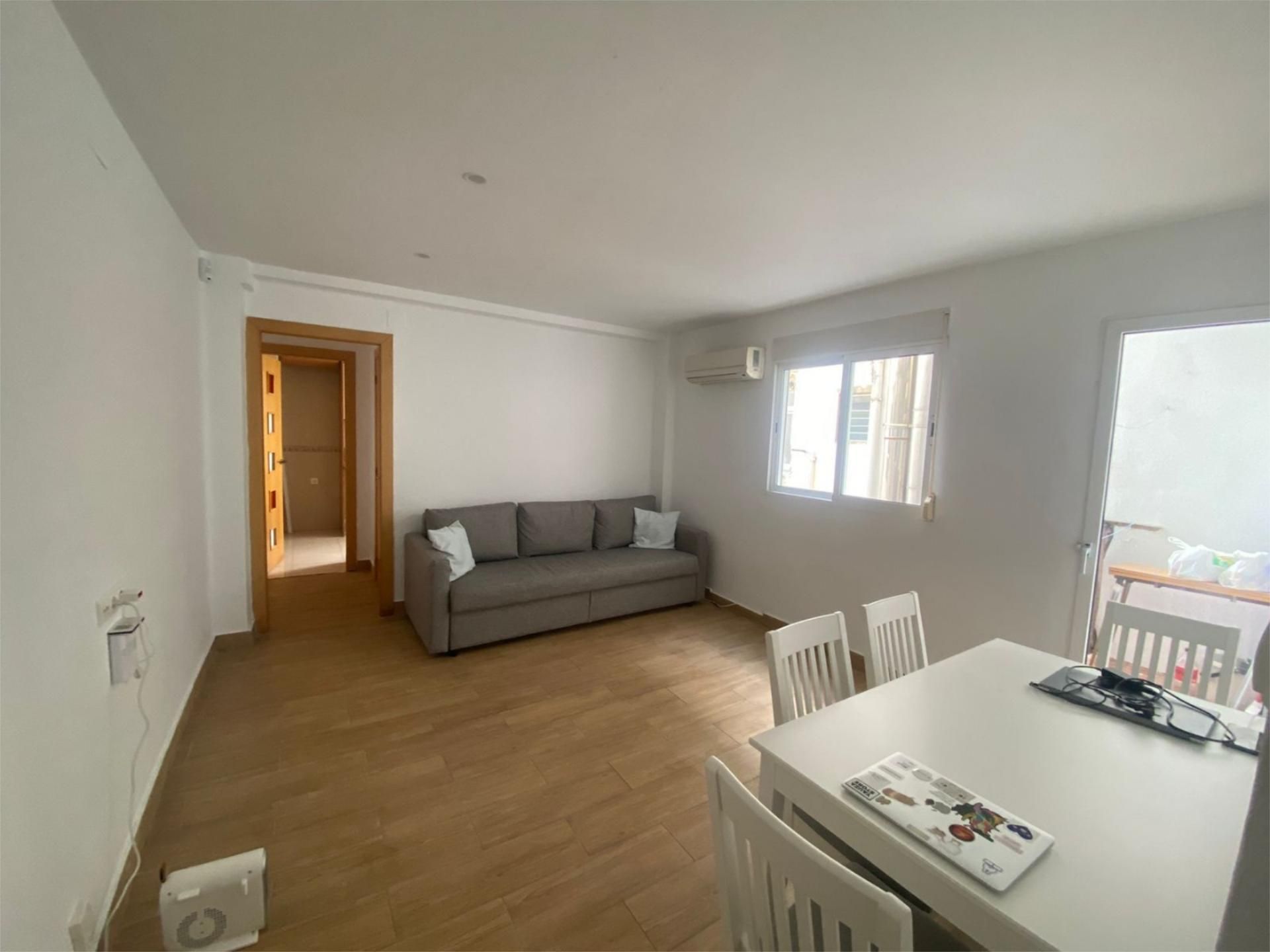 Living room of Flat for rent in Bonrepòs i Mirambell  with Air Conditioner, Washing machine and Balcony