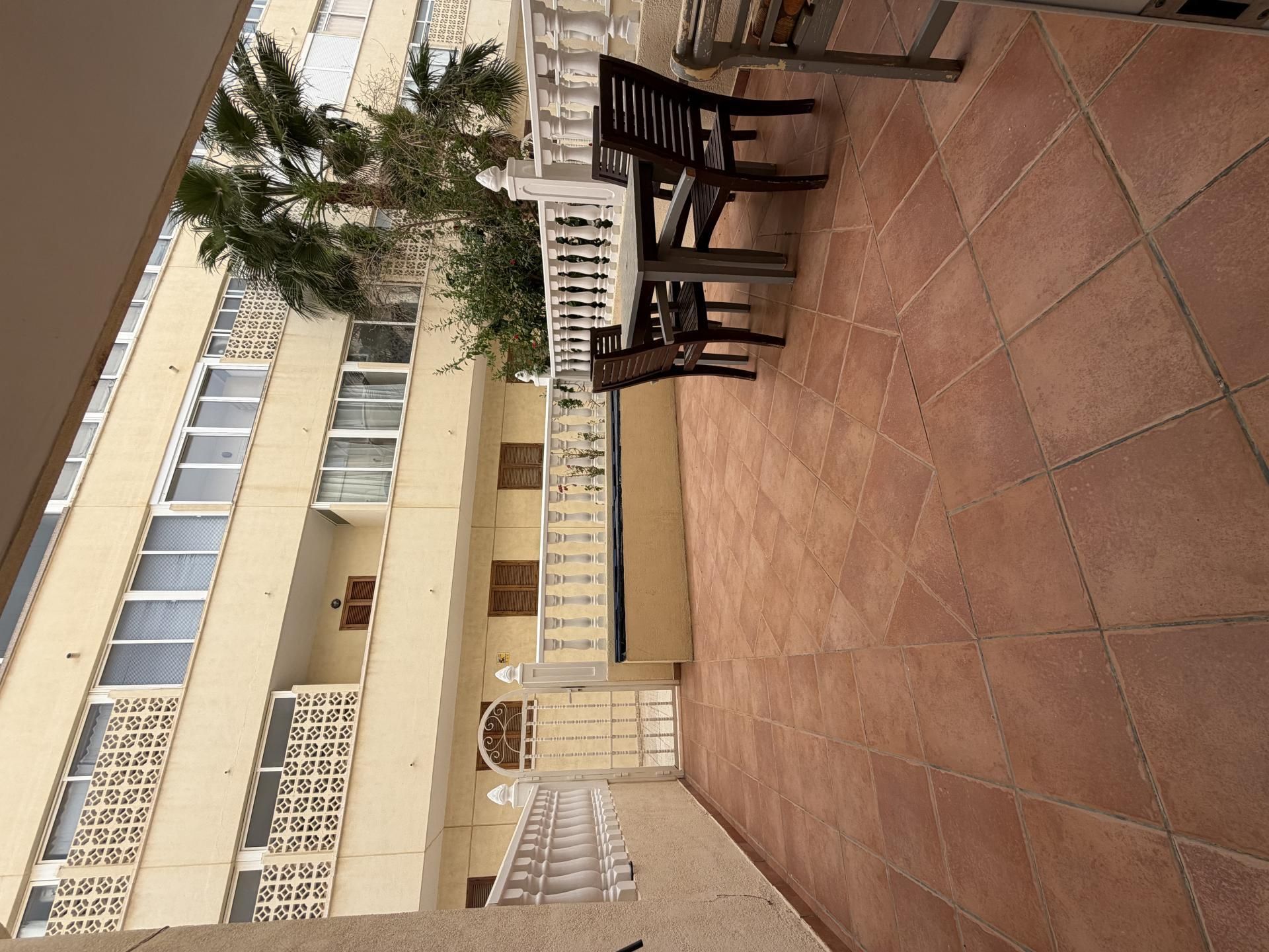 Terrasse von Erdgeschoss zum Verkauf in Orihuela mit Klimaanlage, Privatgarten und Terrasse