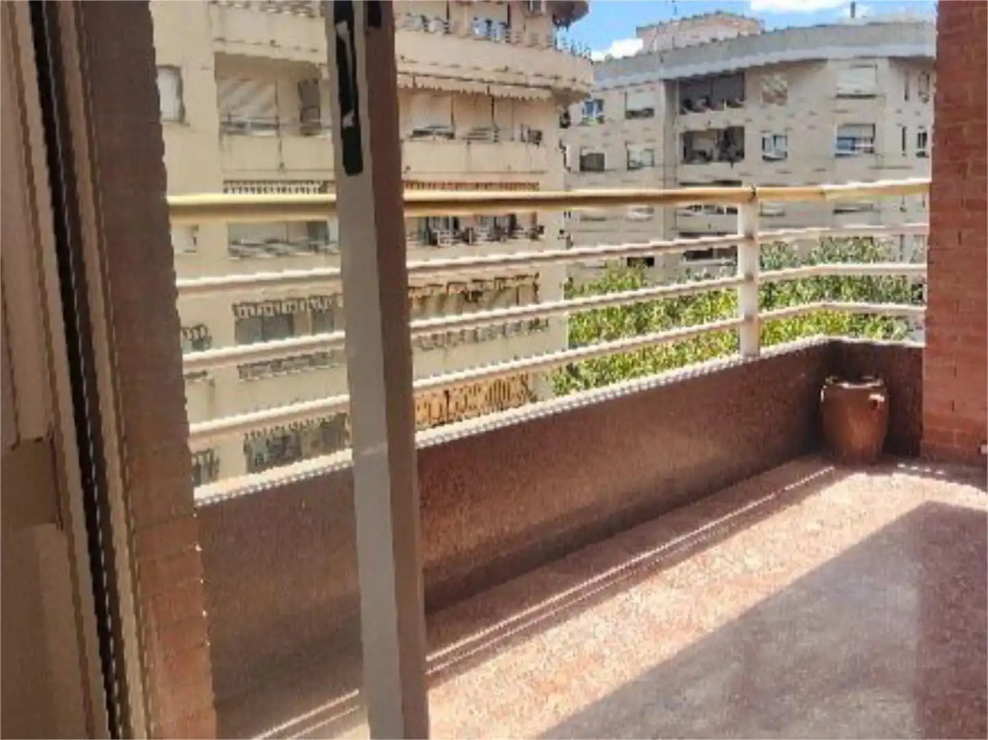 Terraza de Piso de alquiler en Gandia con Aire acondicionado y Balcón