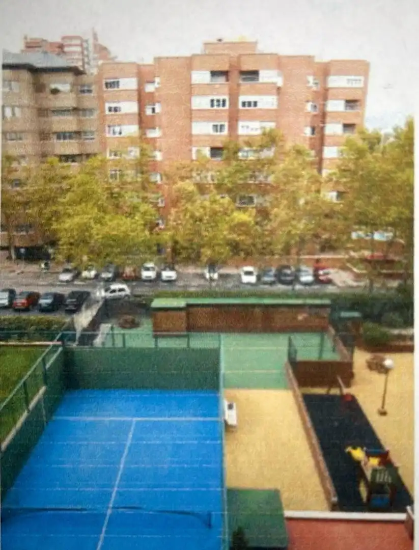 Flat for sale in Calle del Arte, 1, Costillares Exterior view of Flat for sale in Madrid with Air Conditioner, Heating and Private garden