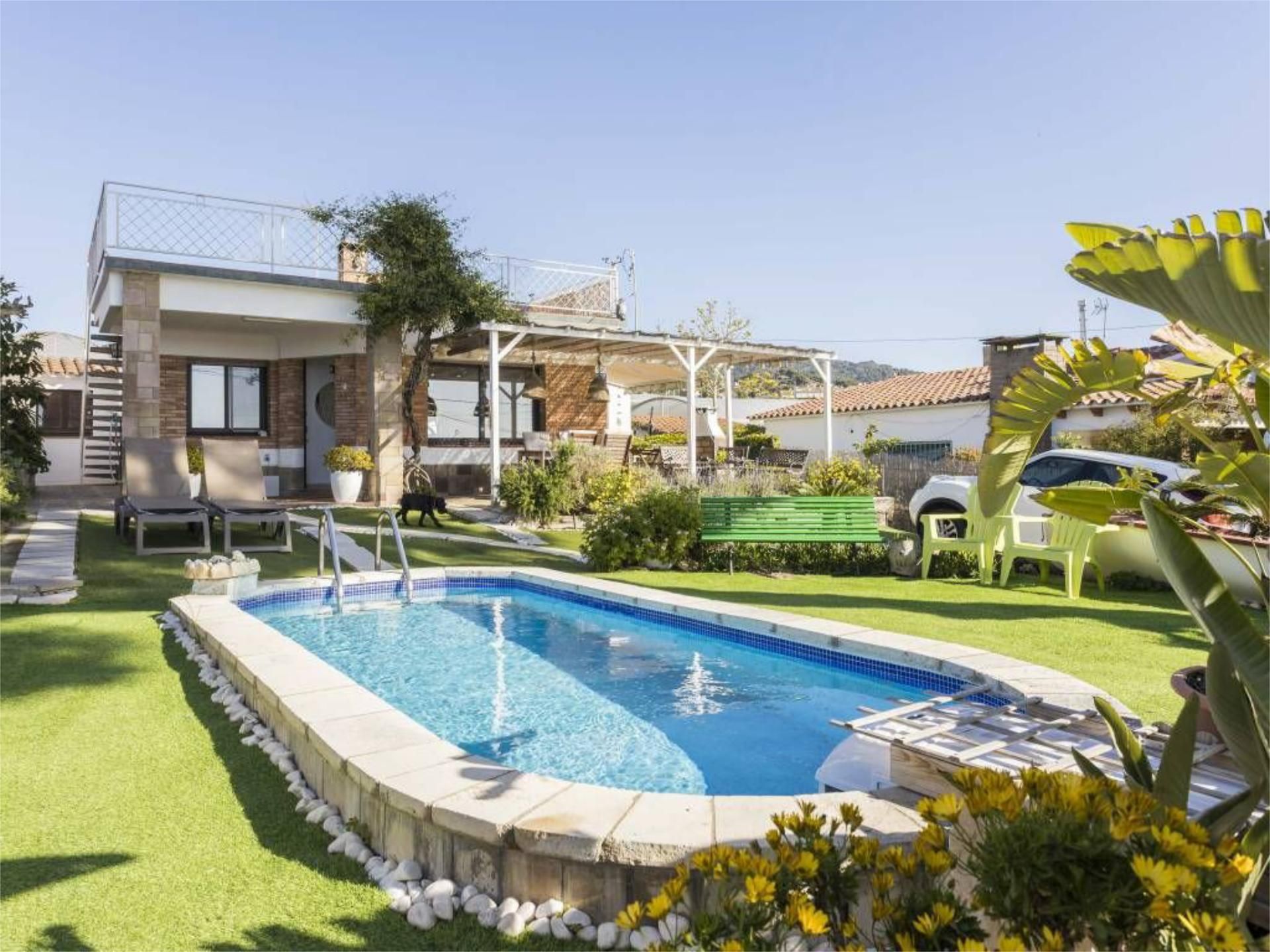 Piscina de Casa o xalet de lloguer en Premià de Dalt amb Aire condicionat, Calefacció i Jardí privat