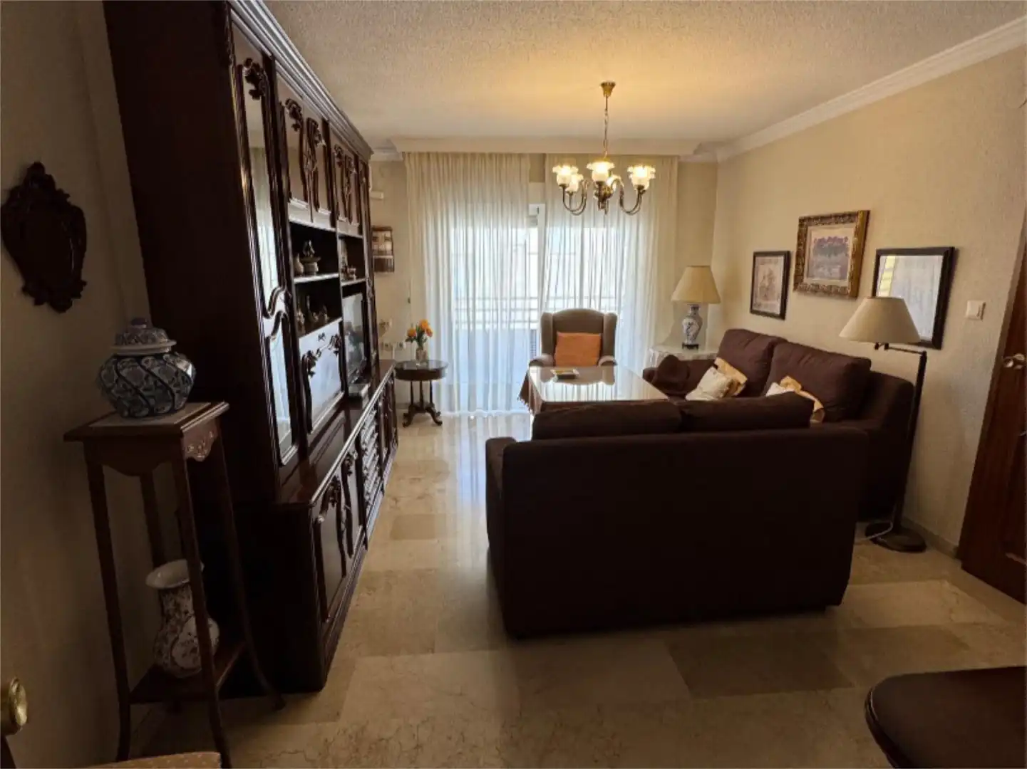 Living room of Flat for sale in  Granada Capital  with Air Conditioner and Terrace