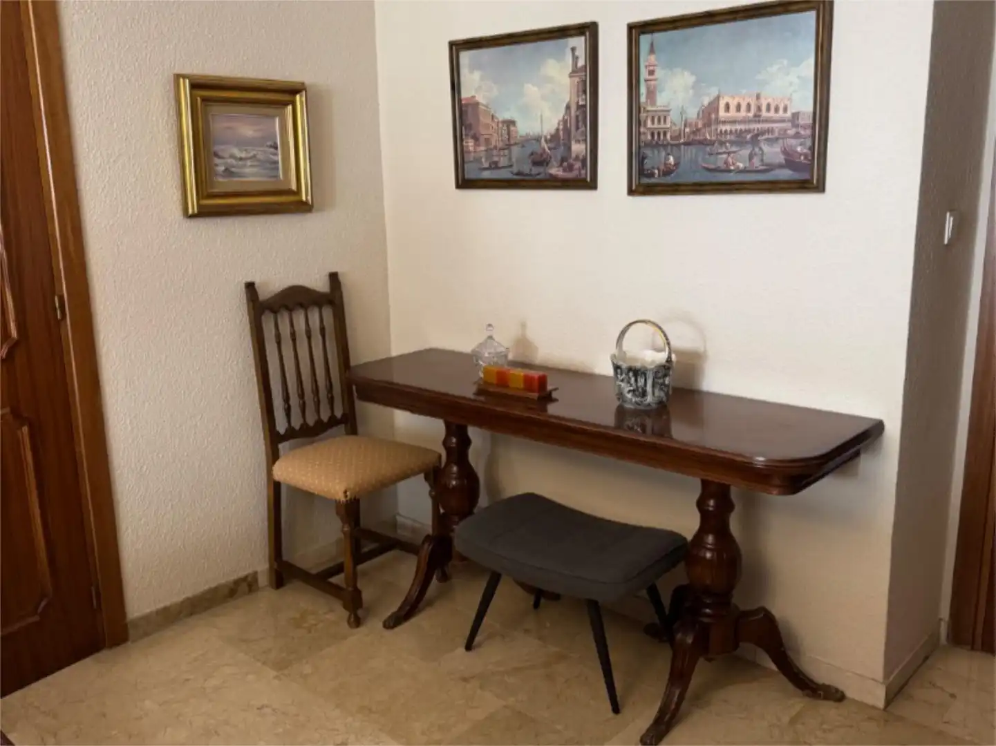 Dining room of Flat for sale in  Granada Capital  with Air Conditioner and Terrace