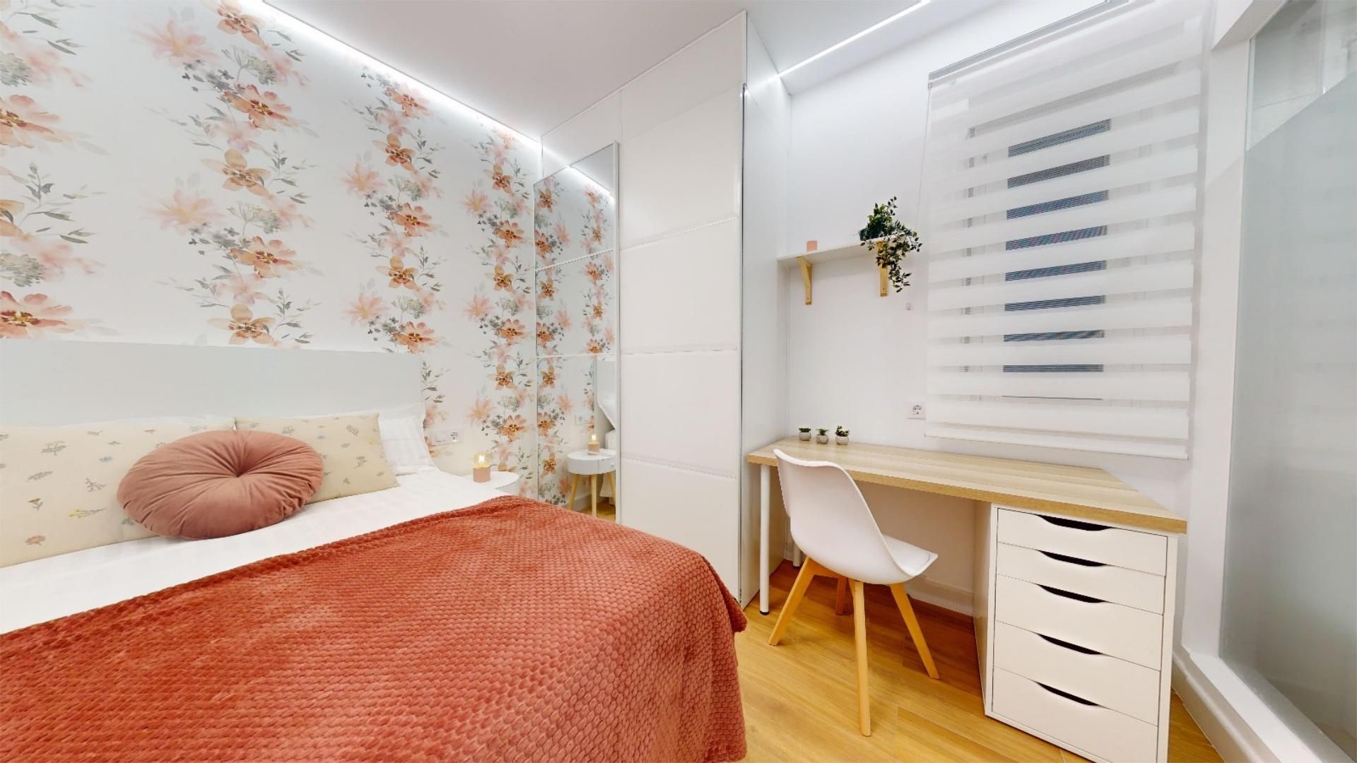 Dormitori de Pis per a compartir en  Madrid Capital amb Aire condicionat, Calefacció i Moblat