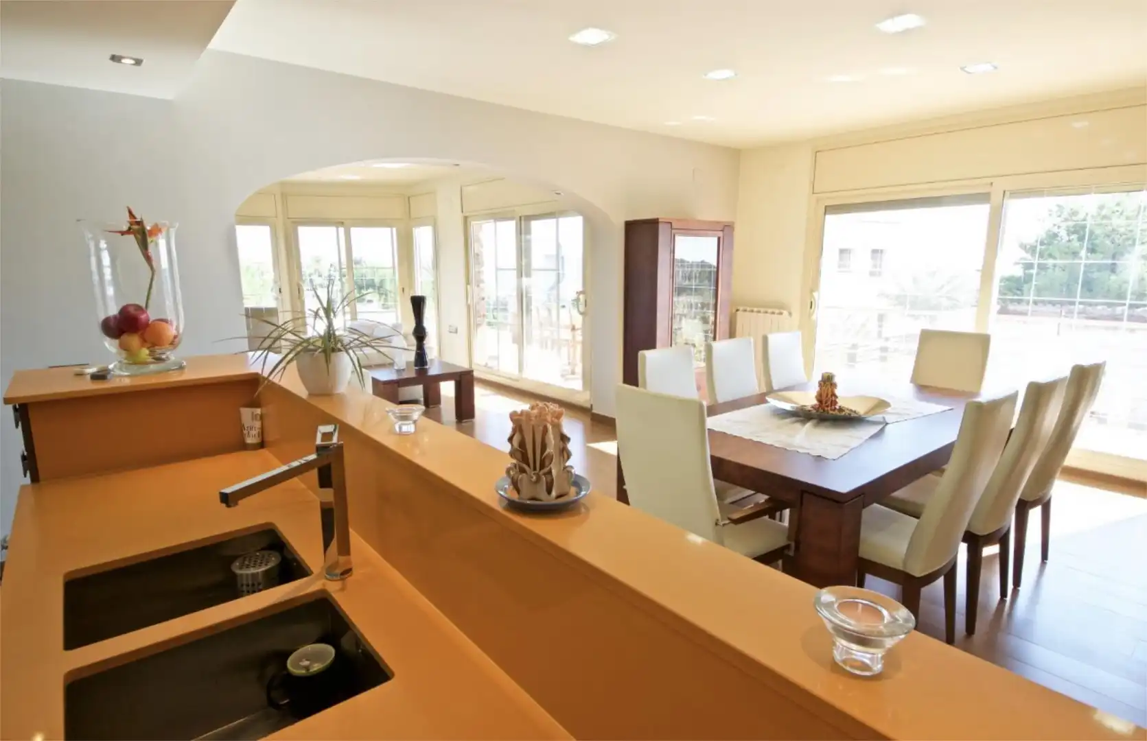 Casa o chalet en venta en Avinguda Barceloneta, 2, L'Ampolla Comedor de Casa o chalet en venta en L'Ampolla con Aire acondicionado, Calefacción y Jardín privado