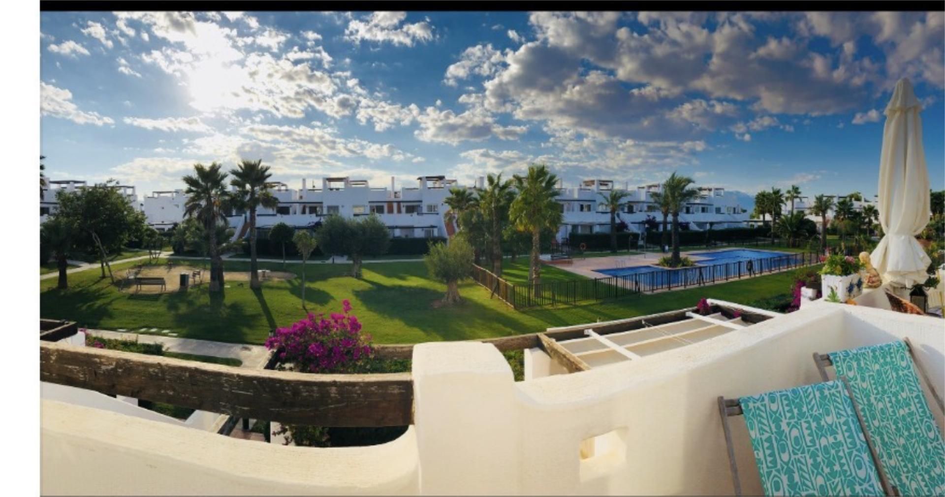 Jardín de Ático en venta en Alhama de Murcia con Aire acondicionado, Terraza y Piscina