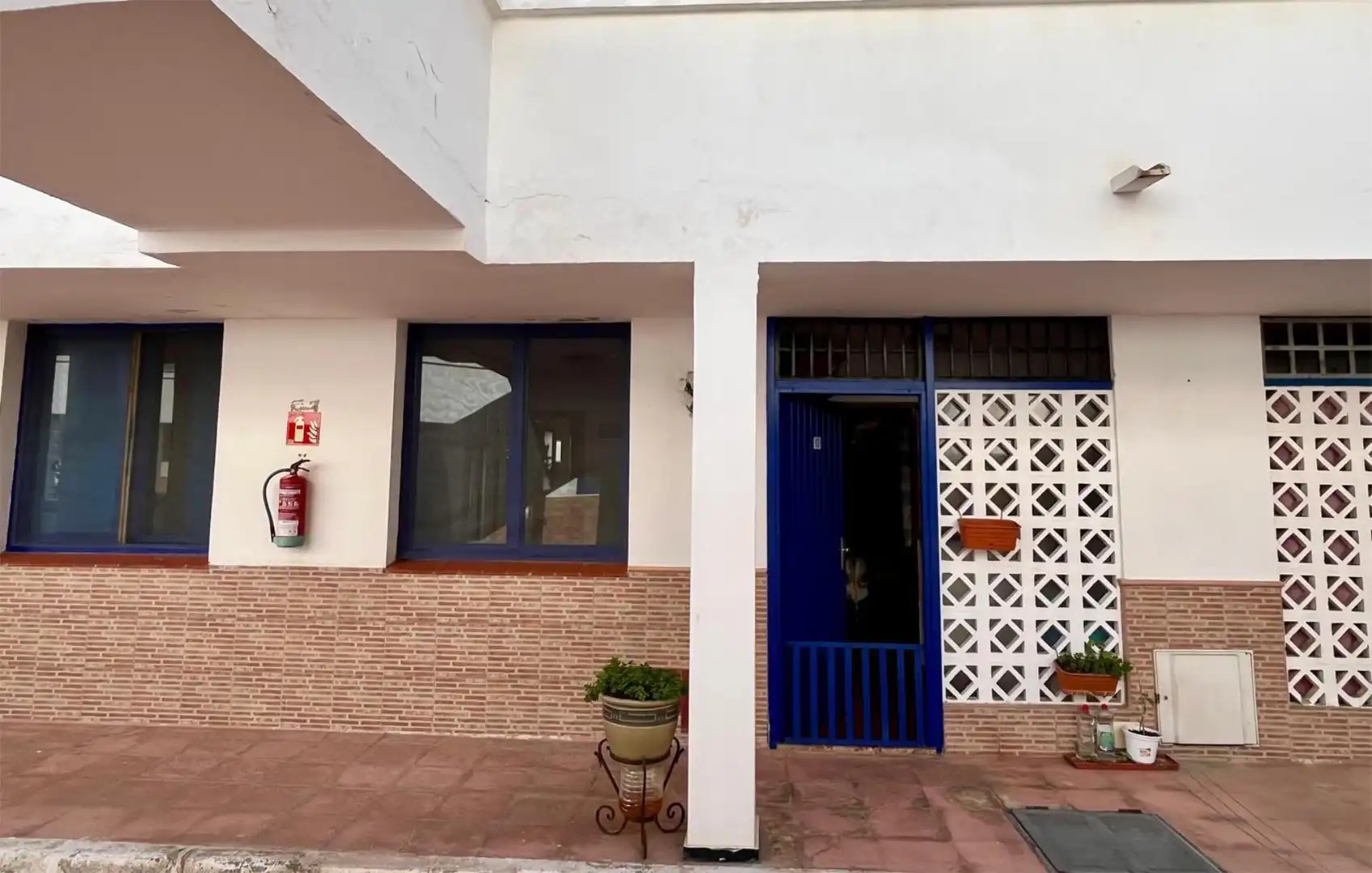Exterior view of Flat for sale in La Oliva  with Heating, Terrace and Furnished