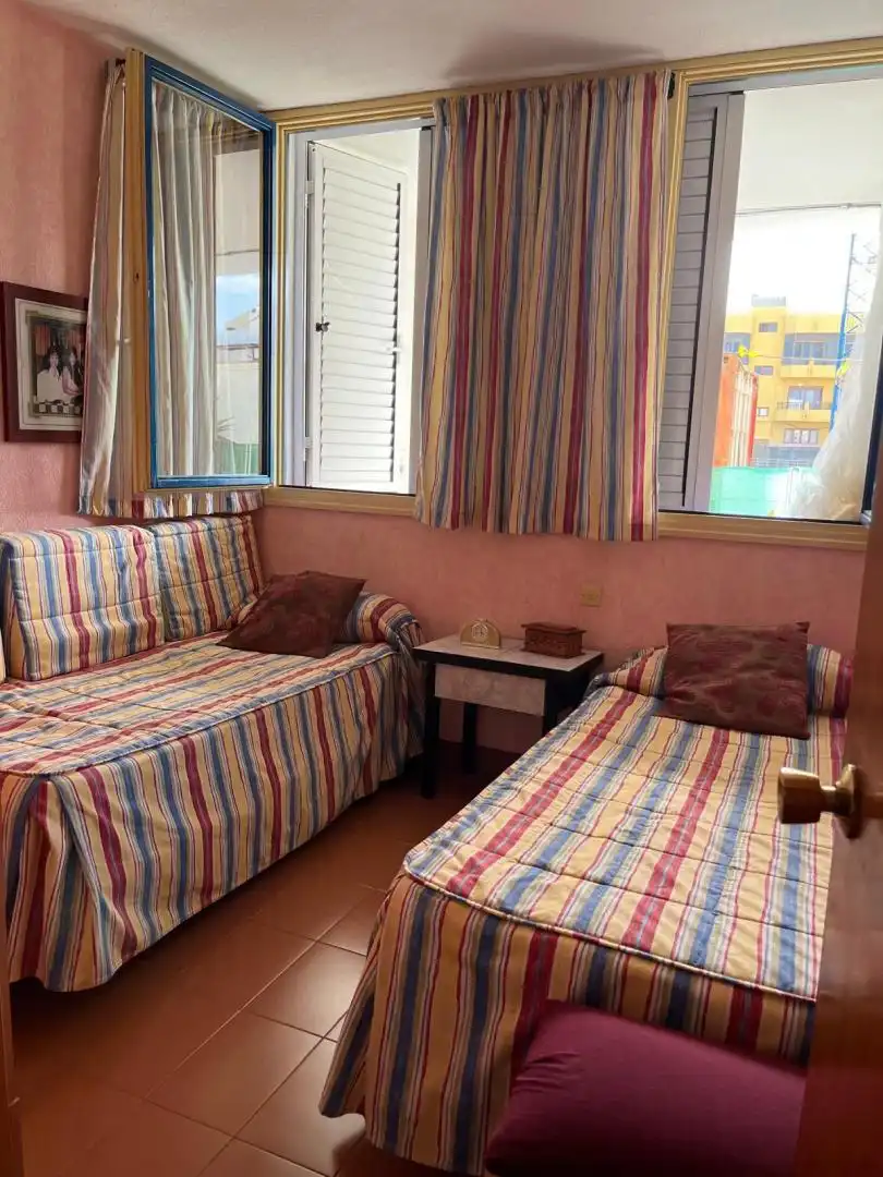 Bedroom of Flat for sale in La Oliva  with Heating, Terrace and Furnished