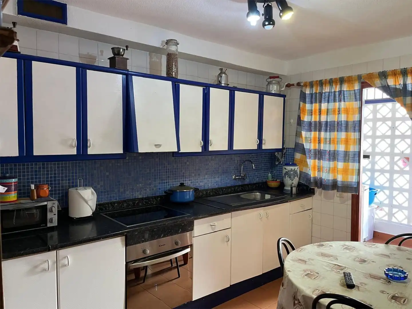 Kitchen of Flat for sale in La Oliva  with Heating, Terrace and Furnished