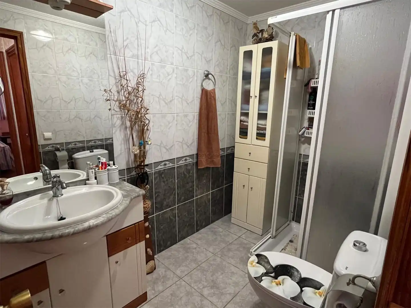 Bathroom of Flat for sale in La Oliva  with Heating, Terrace and Furnished