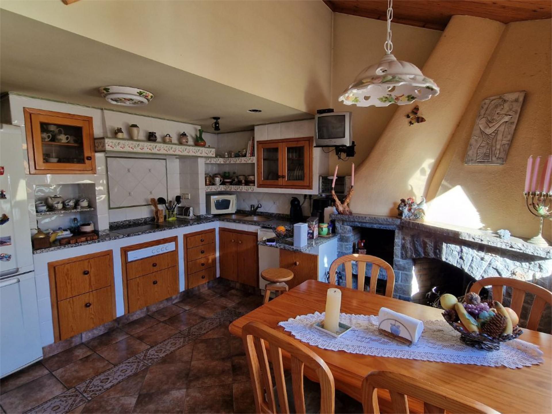 Kitchen of Flat for sale in Gironella  with Air Conditioner, Terrace and Balcony