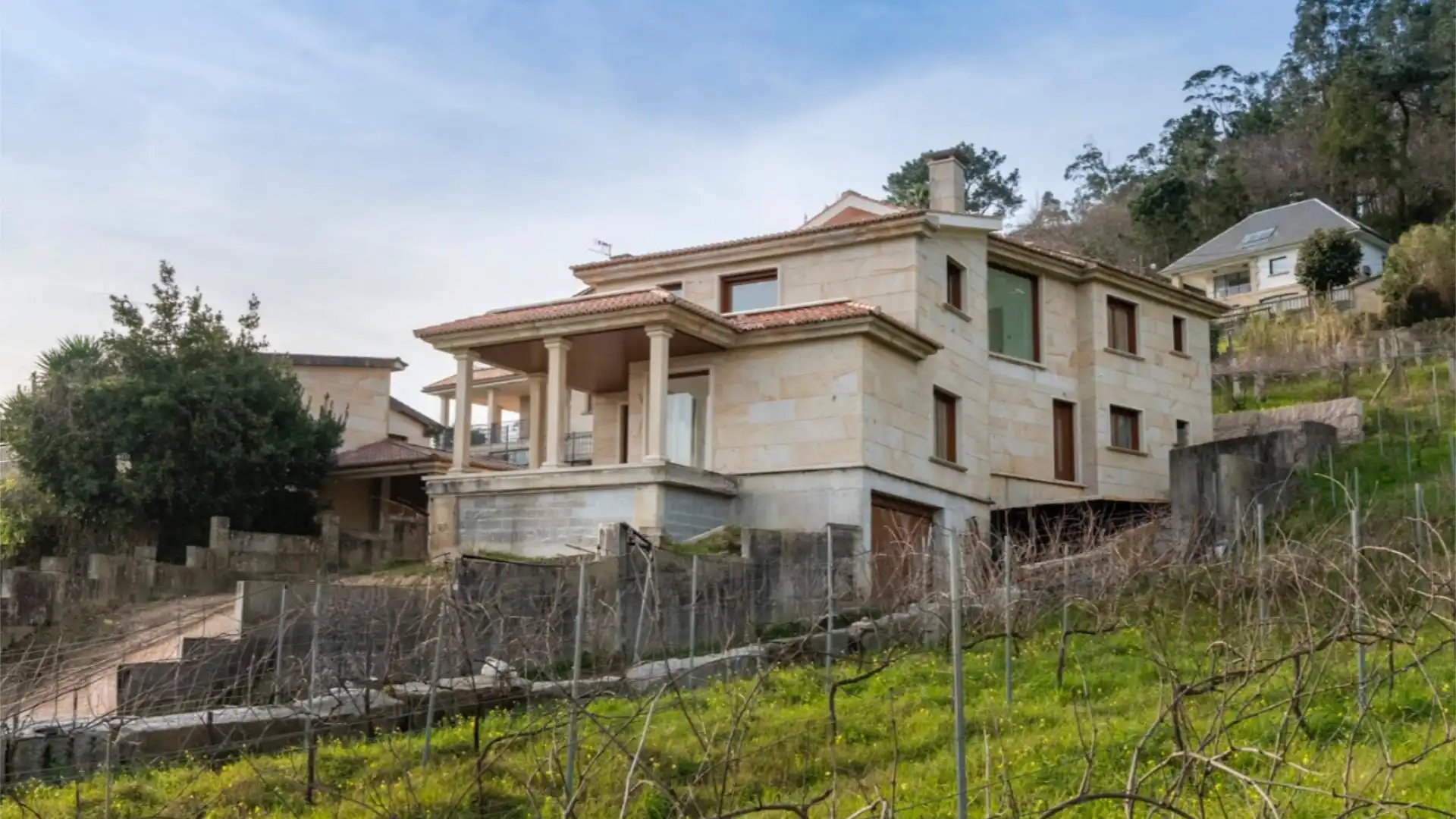 Vista exterior de Casa o chalet en venta en Sanxenxo con Terraza y Balcón