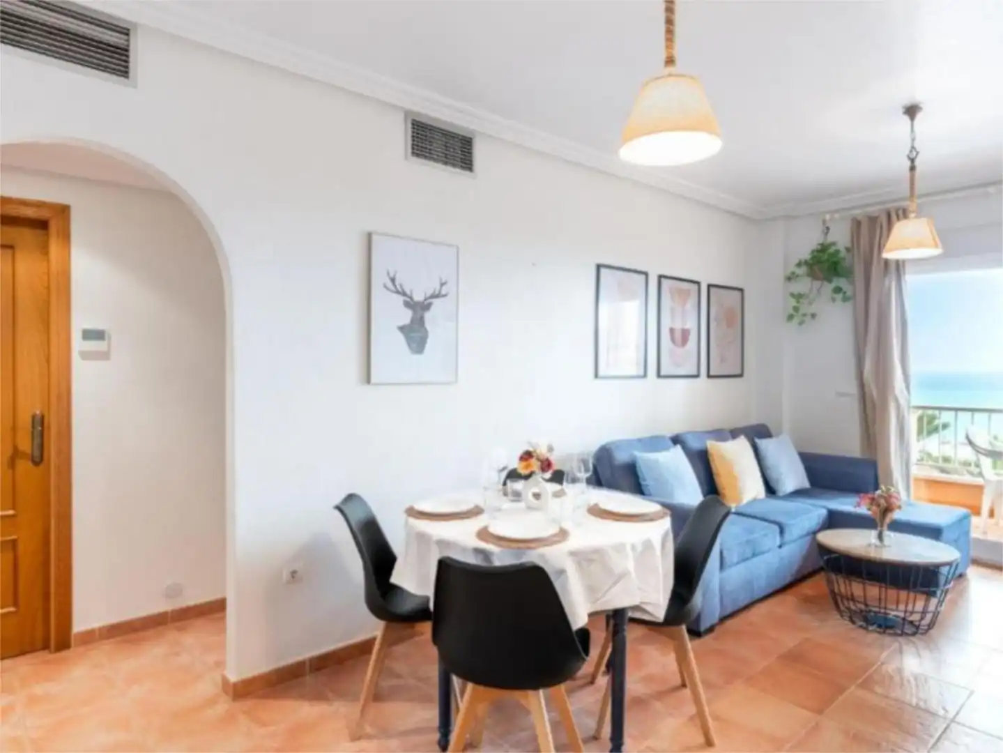 Wohnung zum Verkauf in Avenida del Mar, 1, Marina de la Torre Esszimmer von Wohnung zum Verkauf in Mojácar mit Klimaanlage, Heizung und Terrasse