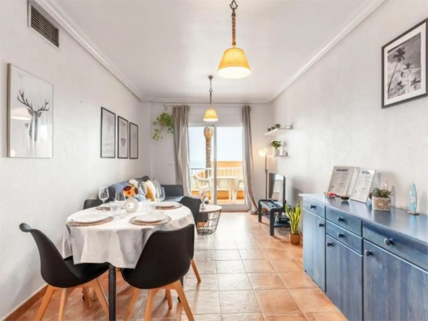 Wohnung zum Verkauf in Avenida del Mar, 1, Marina de la Torre Esszimmer von Wohnung zum Verkauf in Mojácar mit Klimaanlage, Heizung und Terrasse