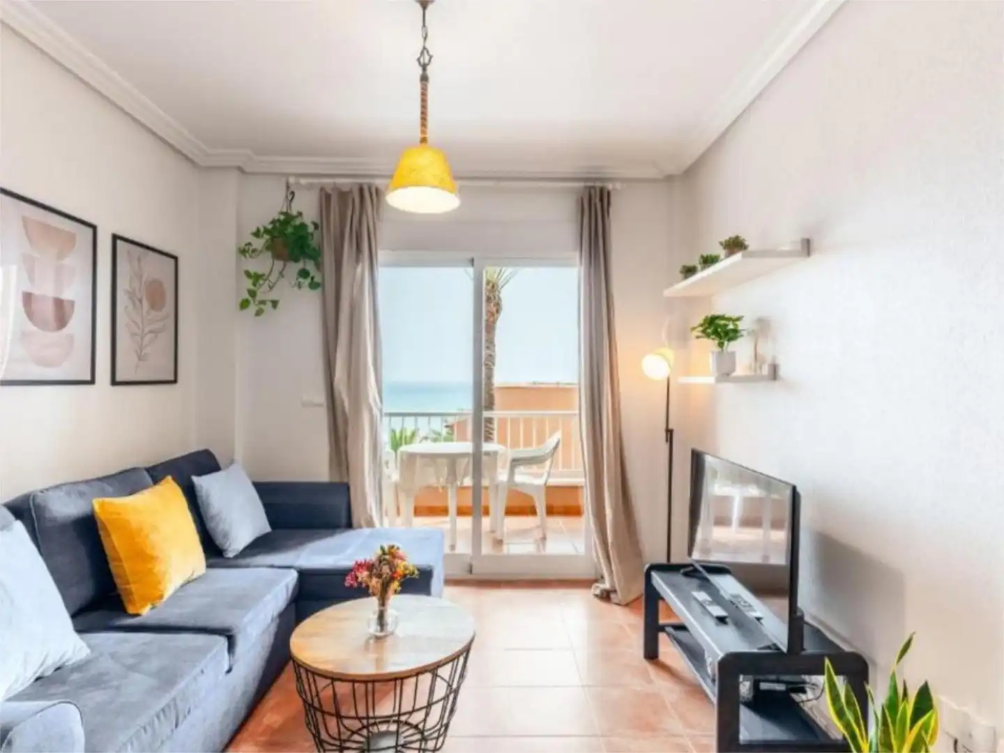 Wohnung zum Verkauf in Avenida del Mar, 1, Marina de la Torre Wohnzimmer von Wohnung zum Verkauf in Mojácar mit Klimaanlage, Heizung und Terrasse