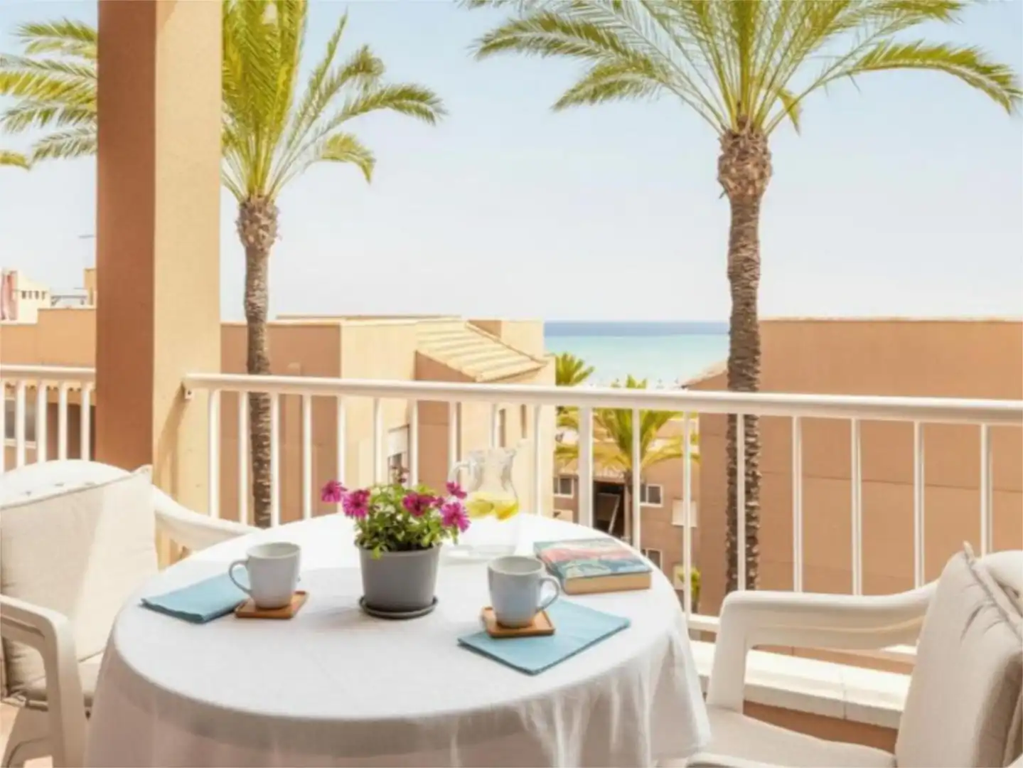 Wohnung zum Verkauf in Avenida del Mar, 1, Marina de la Torre Terrasse von Wohnung zum Verkauf in Mojácar mit Klimaanlage, Heizung und Terrasse