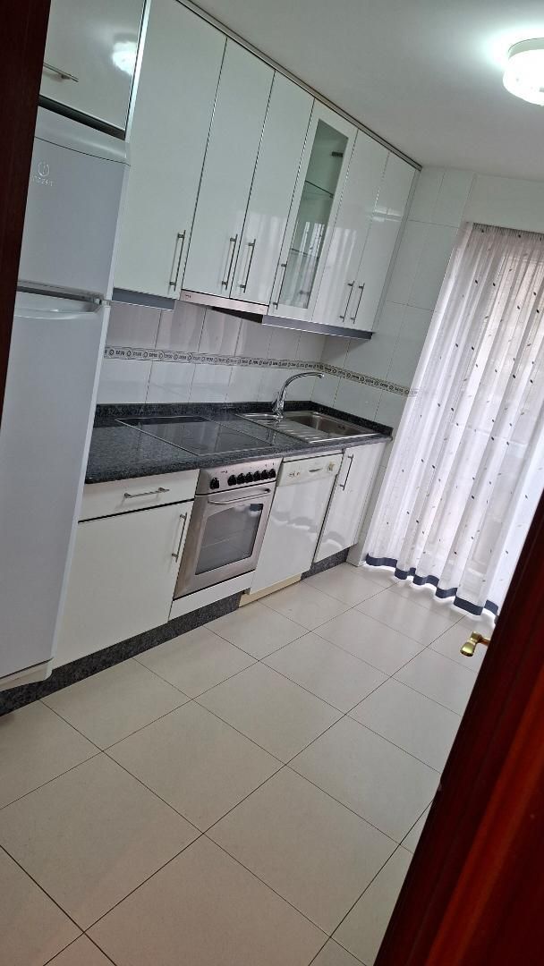 Kitchen of Flat for sale in Ourense Capital   with Balcony
