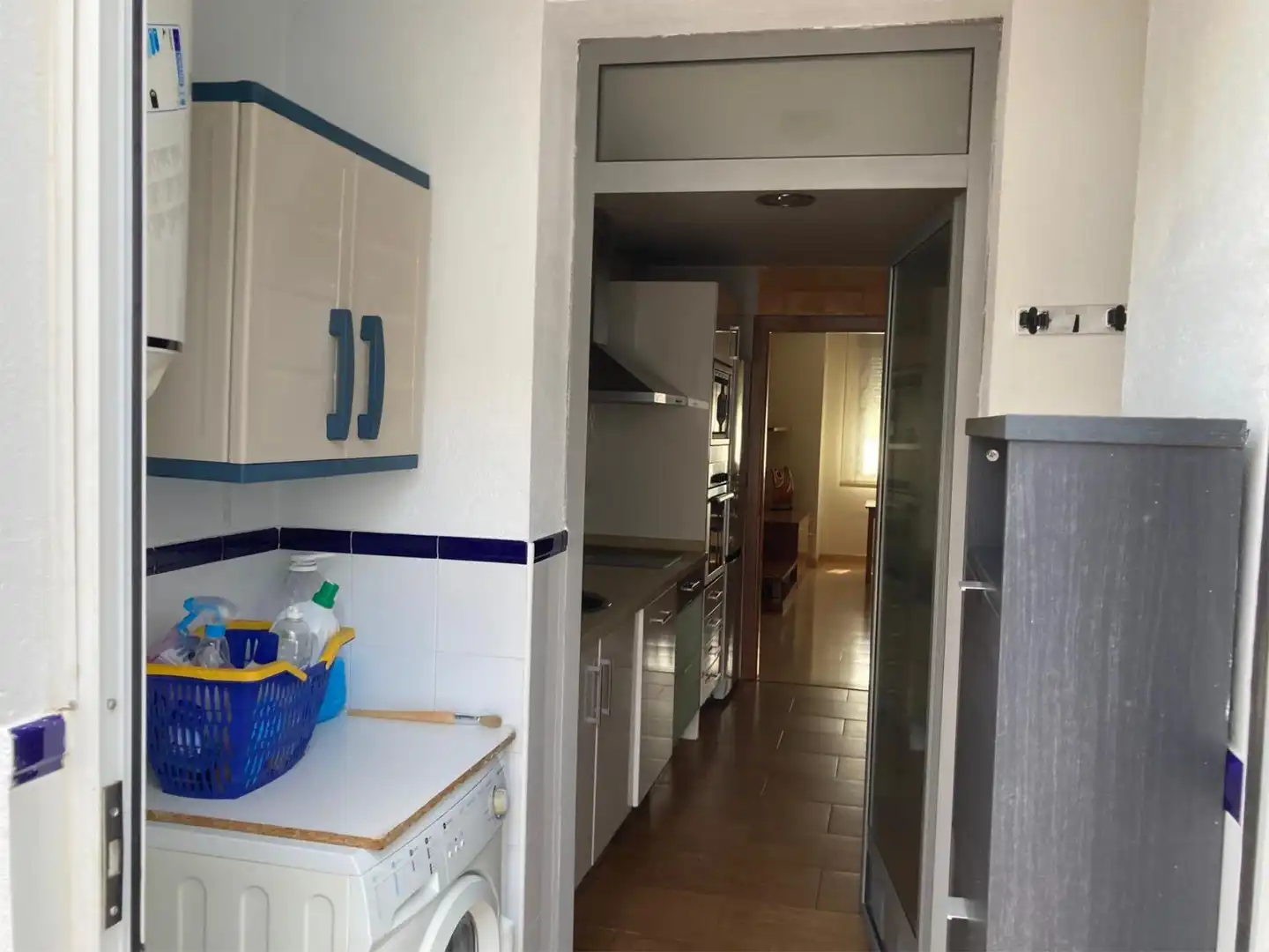 Piso de alquiler en Calle Orense, 33, Montijo Cocina de Piso de alquiler en Montijo con Aire acondicionado, Calefacción y Parquet