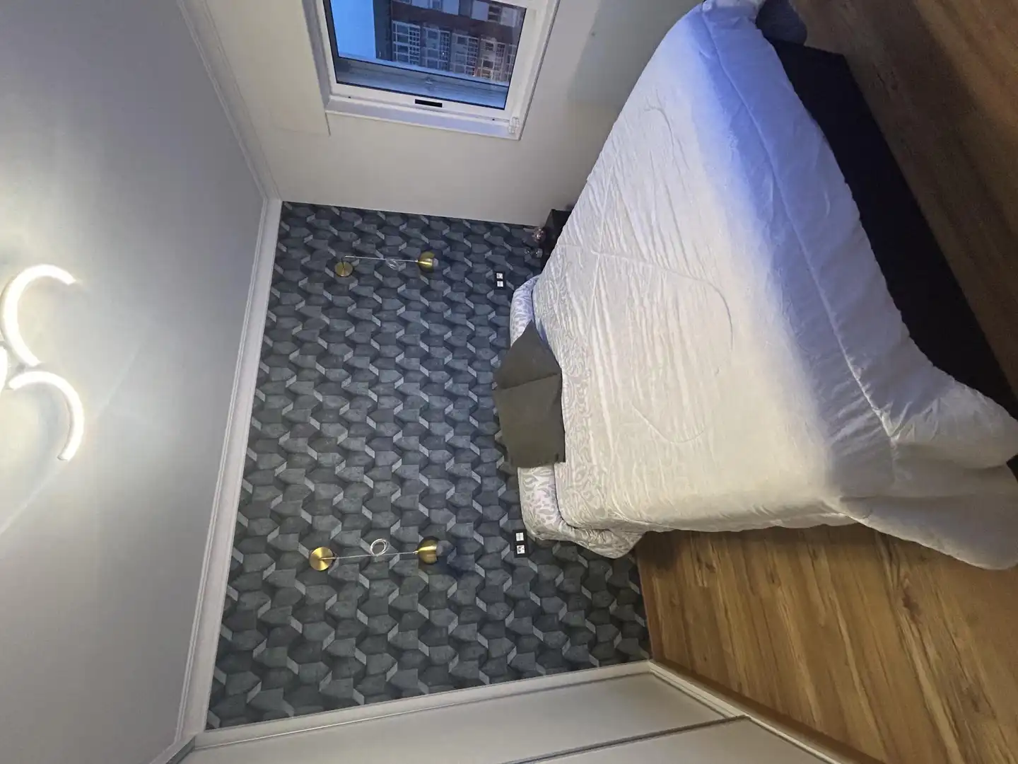 Pis en venda a Barrio do Sagrado Corazón, 4, Sagrado Corazón - As Gándaras Dormitori de Pis en venda en Lugo amb Calefacció, Parquet i Moblat