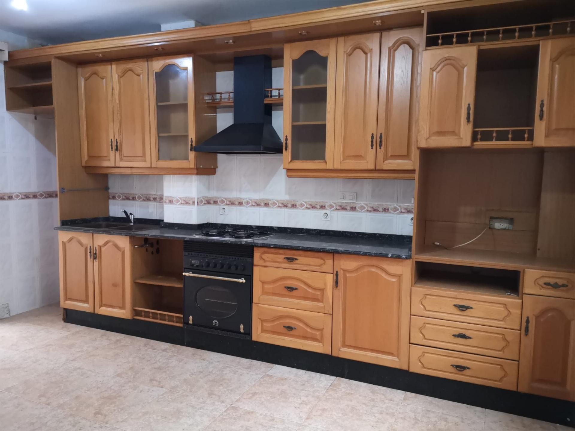 Cocina de Casa adosada en venta en Cartagena con Aire acondicionado, Jardín privado y Terraza