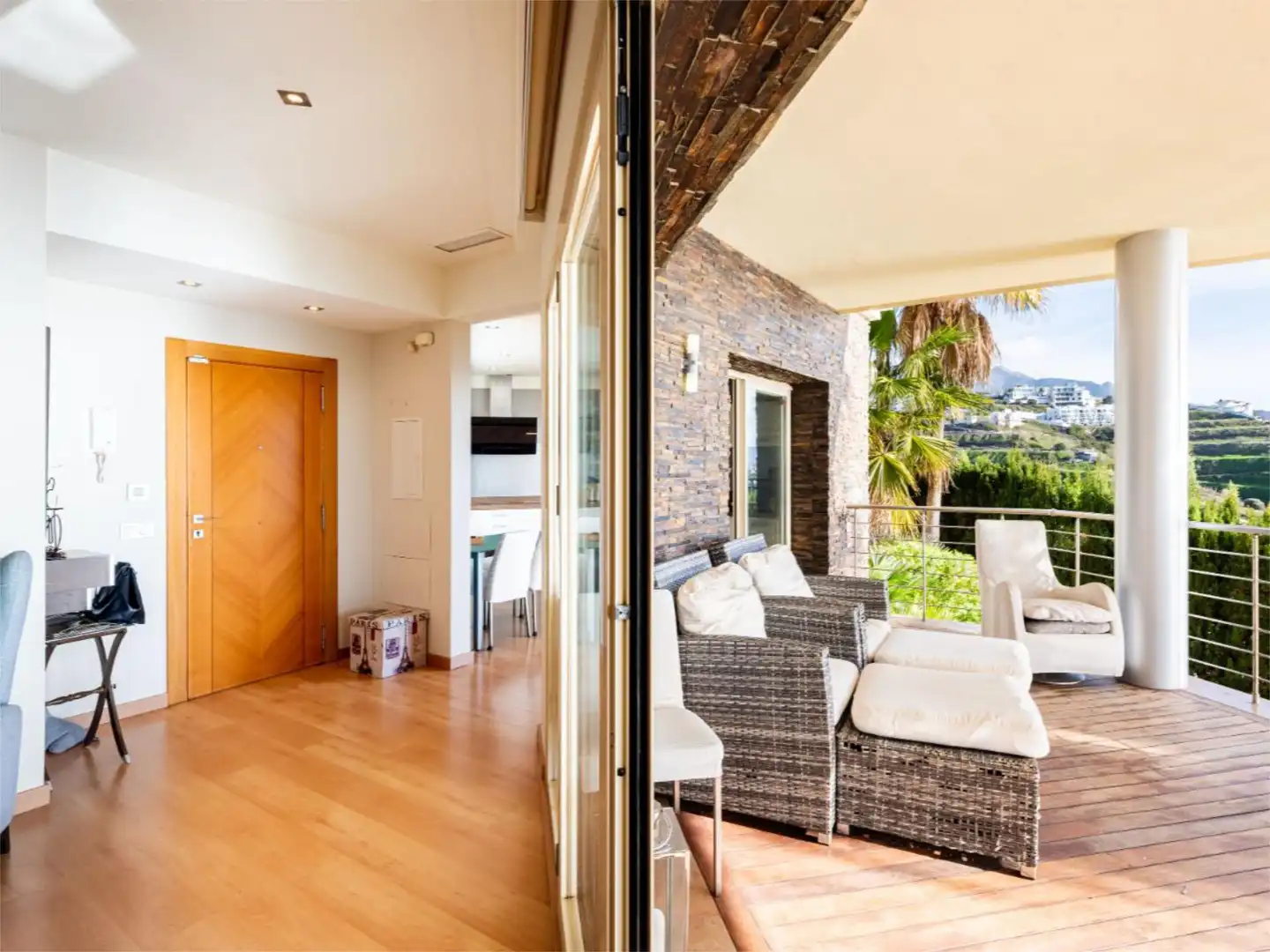 Wohnung zum Verkauf in Calle Matisse, 40, El Peñoncillo Terrasse von Wohnung zum Verkauf in Torrox mit Klimaanlage, Heizung und Privatgarten