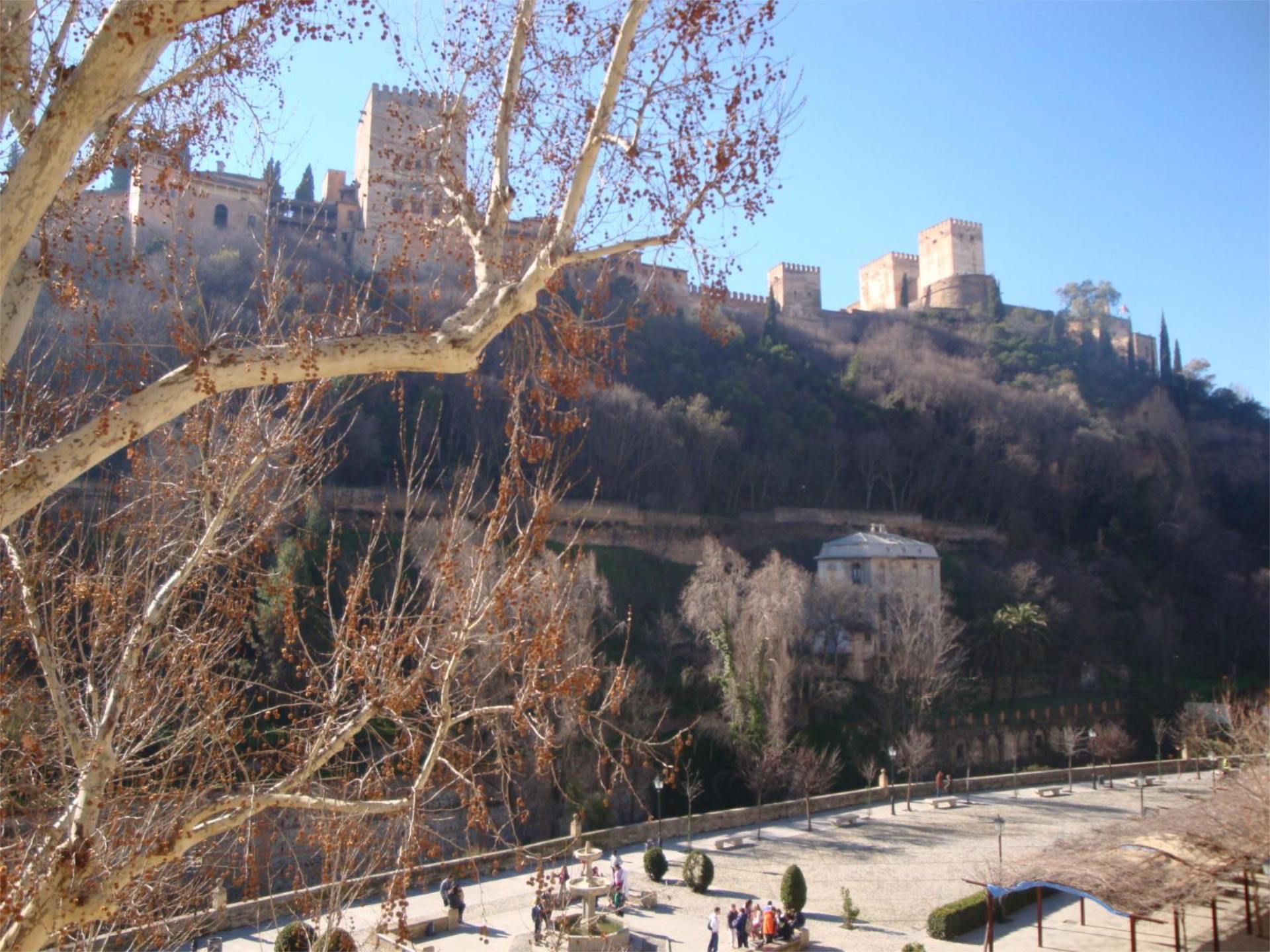 Vista exterior de Apartament de lloguer en  Granada Capital amb Terrassa