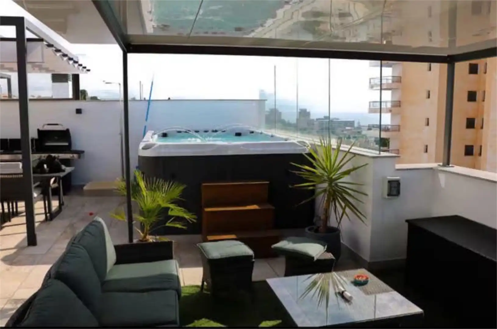 Apartments for sale in Cortijo Bazán - Los Casinis - Los Cipreses Terrace of Apartments for sale in Málaga with Heating, Private garden and Terrace