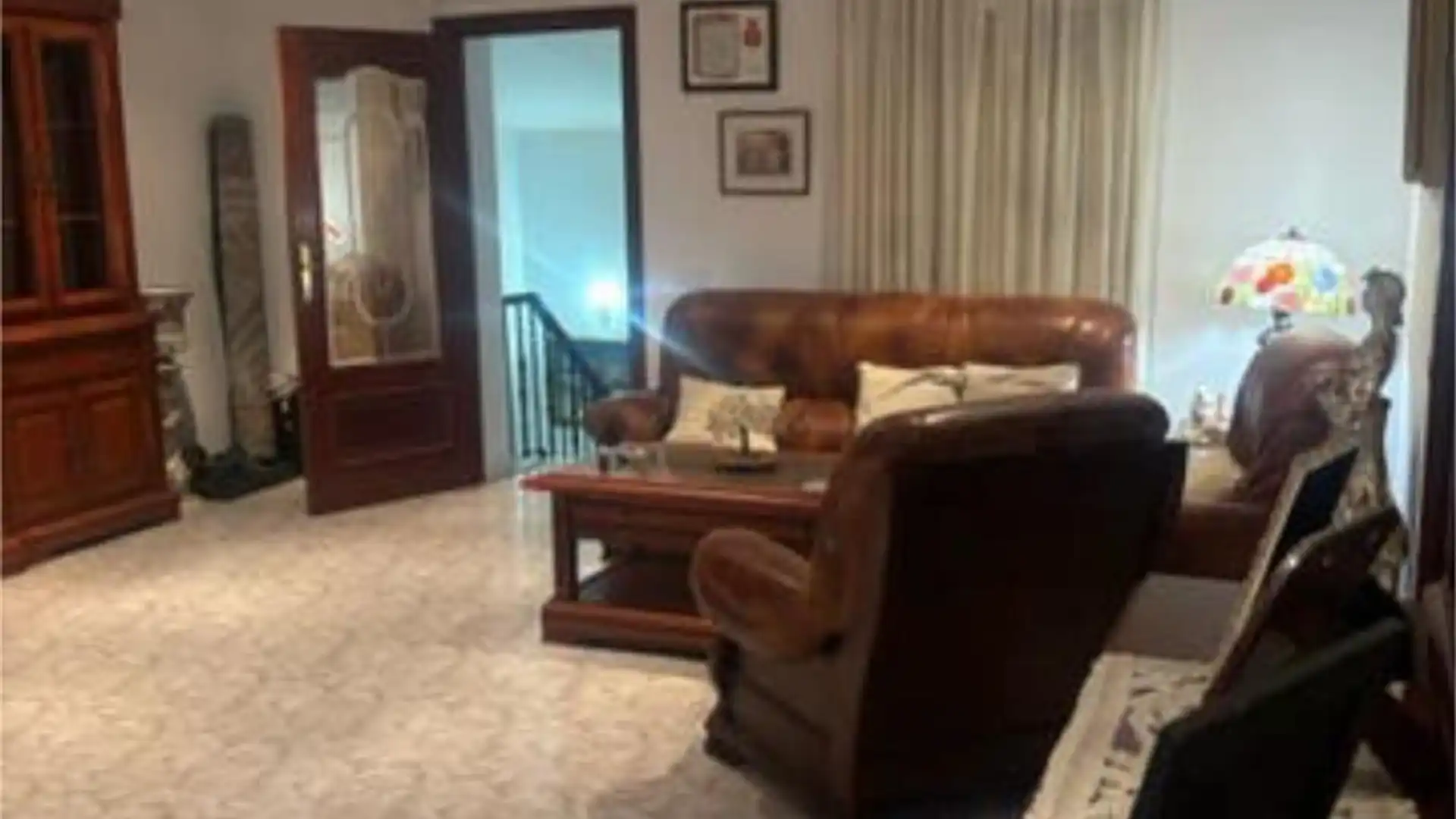 Sala de estar de Casa o chalet en venta en Burguillos del Cerro con Calefacción, Terraza y Trastero