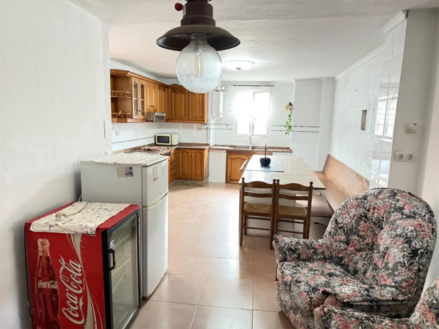 Cocina de Casa o chalet de alquiler en Lugo con Calefacción, Jardín privado y Amueblado