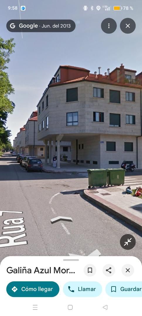 Vista exterior de Ático de alquiler en Moraña con Calefacción, Parquet y Terraza