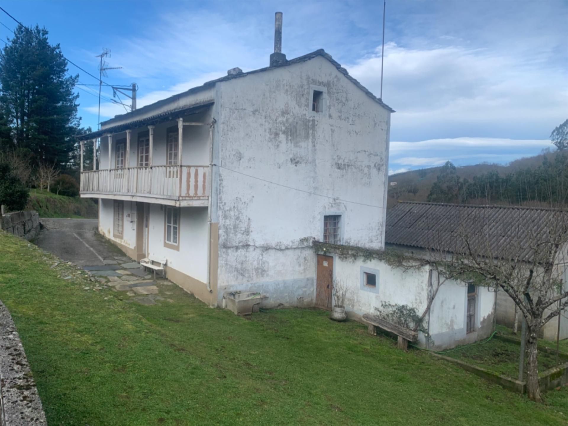 Vista exterior de Piso en venta en Meira con Jardín privado y Balcón