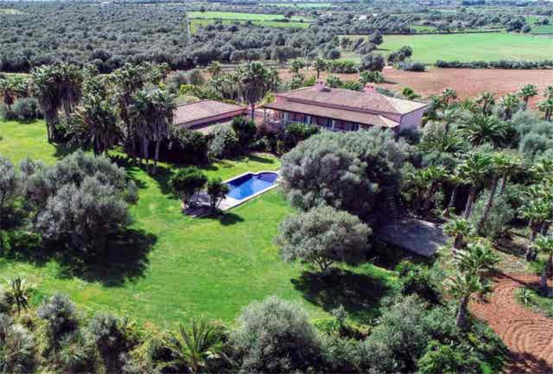 Garden of Houses for sale in Santa Margalida  with Swimming Pool