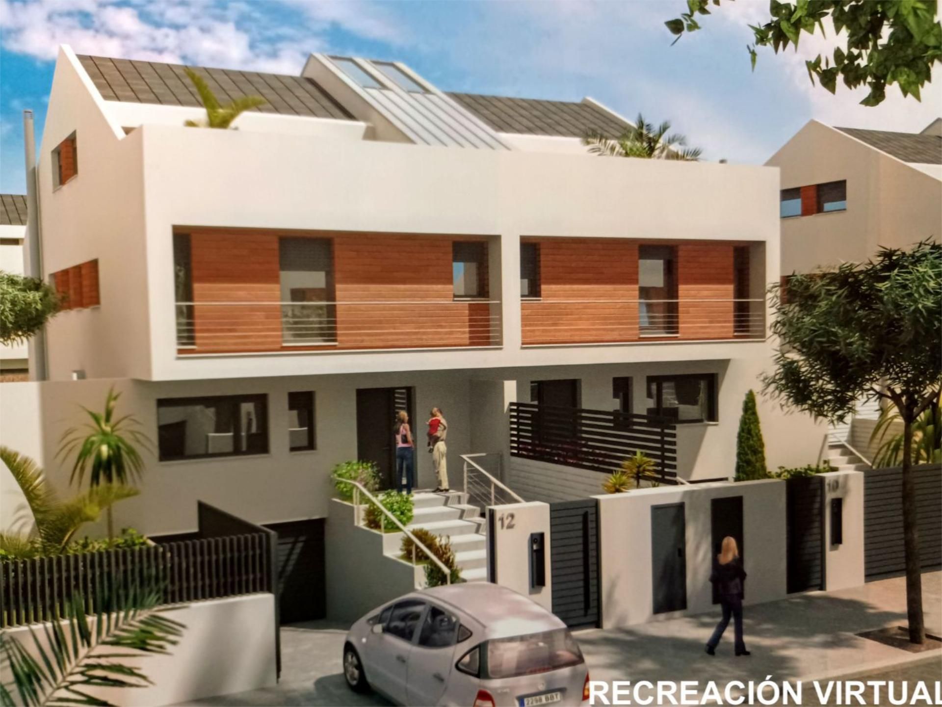 Außenansicht von Einfamilien-Reihenhaus zum Verkauf in Paracuellos de Jarama