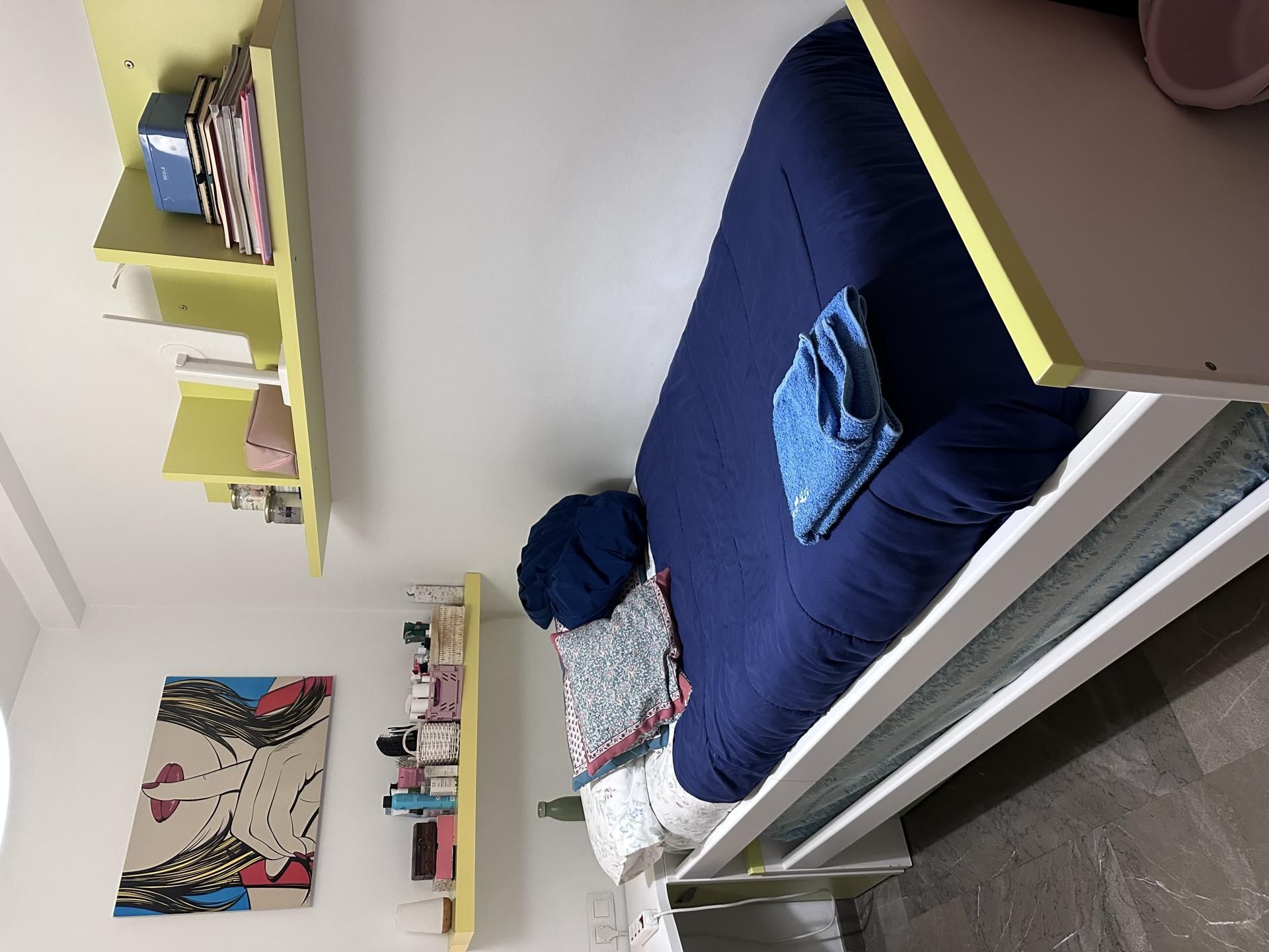 Bedroom of Flat for share in  Córdoba Capital  with Air Conditioner, Heating and Terrace