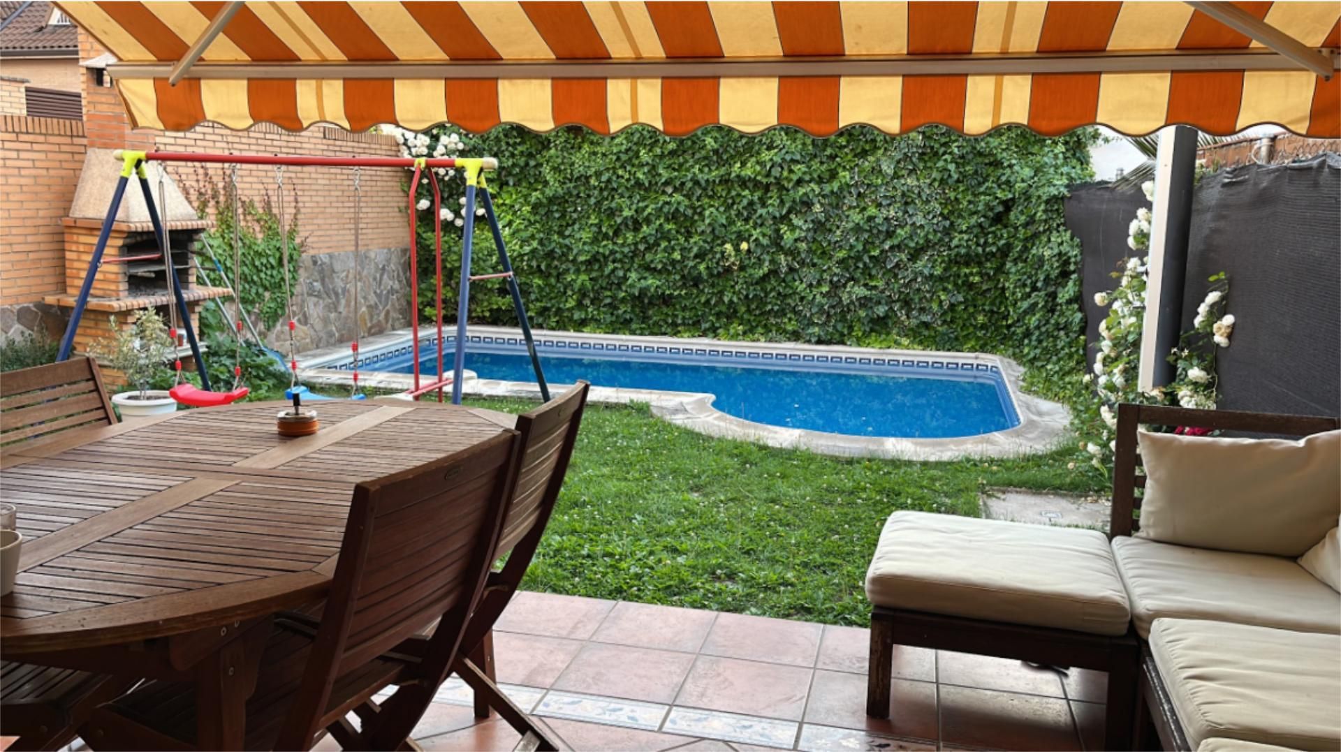 Jardín de Casa o chalet en venta en Rivas-Vaciamadrid con Terraza y Piscina