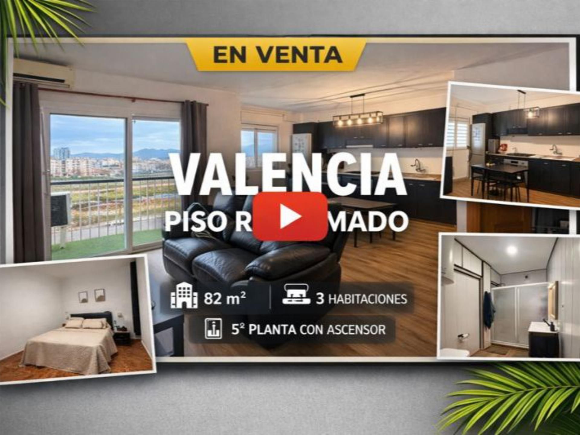 Exterior view of Flat for sale in  Valencia Capital  with Air Conditioner and Balcony