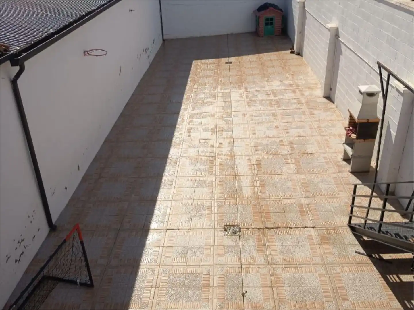 Terrace of Flat for rent in Viso del Marqués  with Air Conditioner, Heating and Private garden