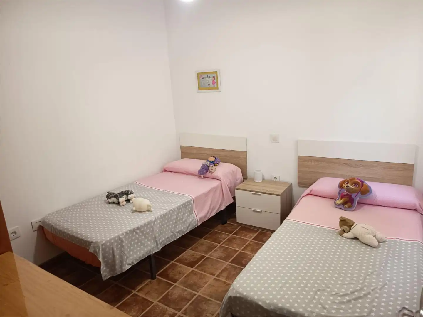 Bedroom of Flat for rent in Viso del Marqués  with Air Conditioner, Heating and Private garden