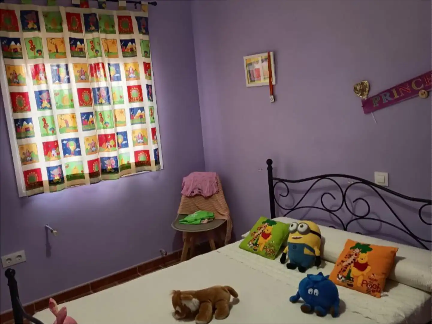 Bedroom of Flat for rent in Viso del Marqués  with Air Conditioner, Heating and Private garden