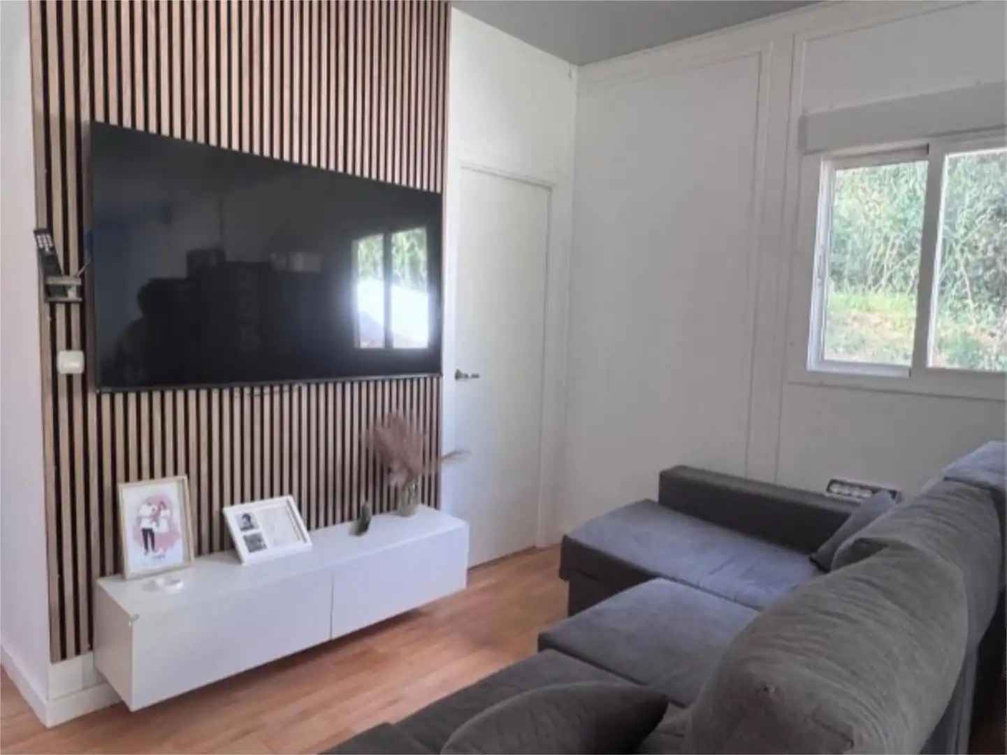 Sala de estar de Casa o chalet en venta en La Garriga con Parquet y Amueblado